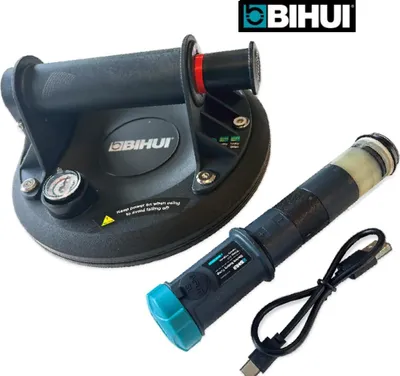 Produktbild von BIHUI Saugnapf mit Pumpe für Fliesen max. 140kg SCBS8 200mm