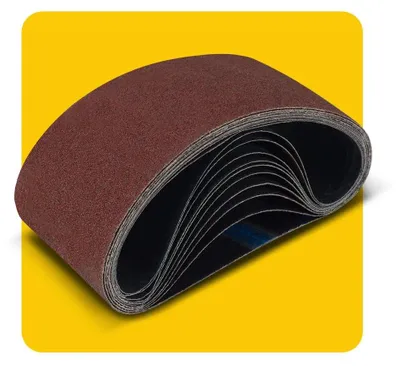 Immagine prodotto di Carta abrasiva assortita, dimensioni 100x560 mm, confezione da 10 pezzi, con diverse grane