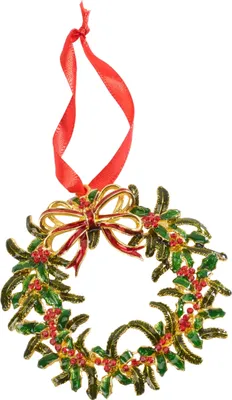 Produktbild von Villeroy & Boch Winter Collage Accessoires, Weihnachtsbaumschmuck, Metall, Kunststoff, Mehrfarbig, 1 Stück(e), 120 mm, 65 g
