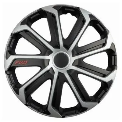 Produktbild von Radkappen Versaco Evo Schwarz / Silber - 15"