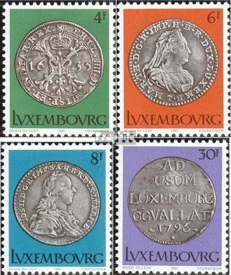 Produktbild von Briefmarken Luxemburg 1981 Mi 1025-1028 (kompl.Ausg.) postfrisch Kulturserie