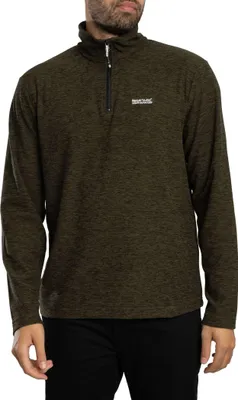 Produktbild von Regatta Thompson Meliertes Fleece mit halbem Reißverschluss, Grün L