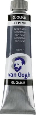 Produktbild von Van Gogh Ölfarbe Tube 40 ml Paynegrau 708