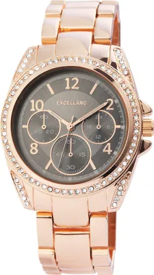 Produktbild von Excellanc Damenuhr mit Metallarmband