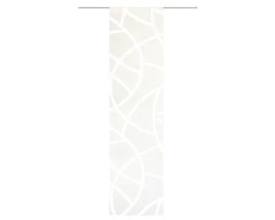 Produktbild von Schiebegardine Cassé beige weiß 60x245 cm