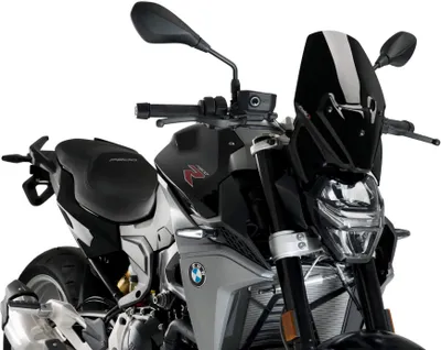 Obrázok produktu pre PUIG nahá športová obrazovka čierna ABE schválená pre Bmw f 900 r