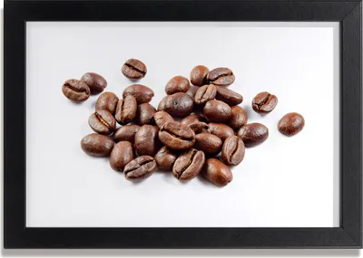 Produktbild von Bild 30x20 MDF-Rahmen, Wandkunst Kaffeebohnen