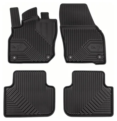 Productafbeelding van Rubberen automatten voor Audi Q5 III vanaf 2024 (SUV) – 4-delig, zwart, op maat