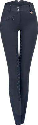 Produktbild von E.L.T Reithose Damen Thermo Fun Sport Silikon High Waist Damenreithose Nachtblau 44