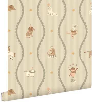 Produktbild von ESTAhome Tapete Zirkus Grün 50 x 900 cm