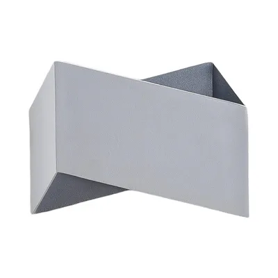 Produktbild von Arcchio Assona Wandleuchte, weiß-silber