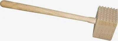 Produktbild von fleischklopfer, doppelseitig 33cm Holz.
