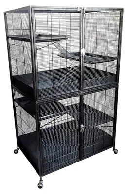 Produktbild von Nagerkäfig Rattenkäfig Maximus 94x63x158cm