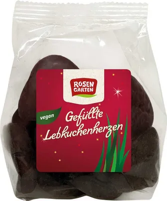 Produktbild von Lebkuchen Herzen - gefüllt 125g