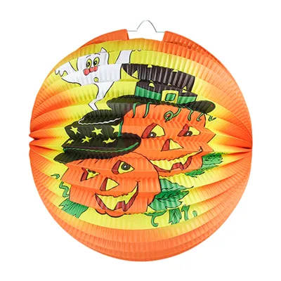 Produktbild von Laterne Halloween Fröhlicher Kürbis 25 cm