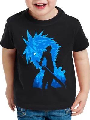 Produktbild von style3 Soldier VII T-Shirt für Kinder chocobo sephiroth, Größe:104
