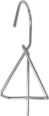 Obrázek produktu pro Držáky na květiny z nerezové oceli – šrouby do květináčů – držáky na květináče ve stříbrné barvě – 10–18 cm