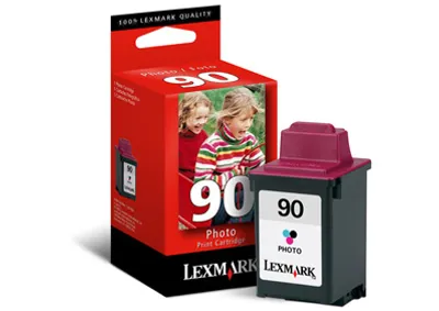 Produktbild von Lexmark #90 / 12A1990E Photo Color Print Cartridge, 64 x 51 x 109 mm, Tintenstrahl