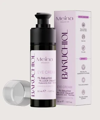 Produktbild von MEINA ORGANICS Anti-Aging Eye Cream with Bakuchiol & Peptides