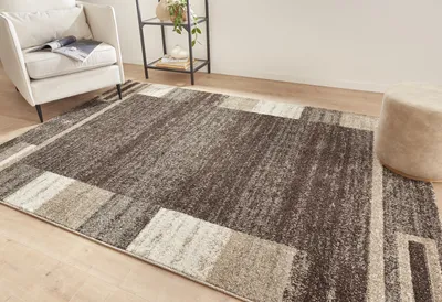 Produktbild von 1 Teppich Amber 149 BordÃ1/4re braun 160/230 cm 160x230