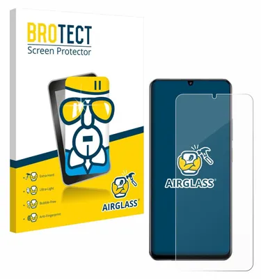 Produktbild von BROTECT Schutzglas für realme Note 70T Schutzfolie Panzer Folie Glas Display Schutz klar