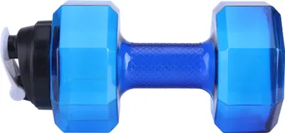 Obrázok produktu pre Veľkokapacitná činka v tvare športovej fľaše na vodu Fitness Gym Training Cup Blue