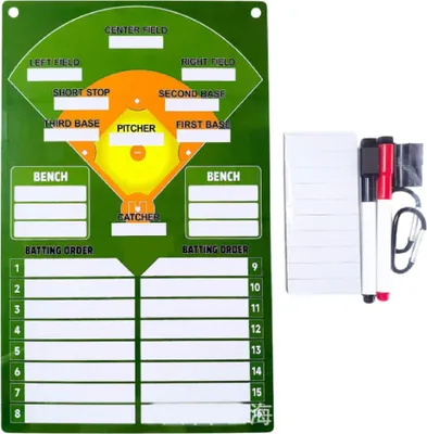 Image de Baseball B12 Coaching Board 1er-Pack.
