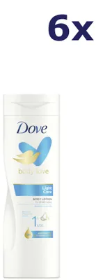 Produktbild von 6x Dove Körperlotion Light Care 400 ml
