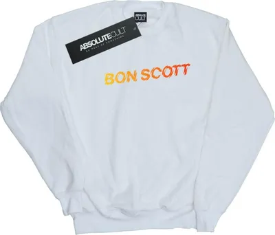 Produktbild von Bon Scott - Sweatshirt für Herren BI43606 (XXL) (Weiß)