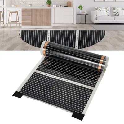Zdjęcie produktu dla TolleTour 220W/m², folia grzewcza, ogrzewanie podłogowe, promieniście, wymiary pojedynczych elementów: długość 2,0 m, szerokość 0,5 m (5 m²)