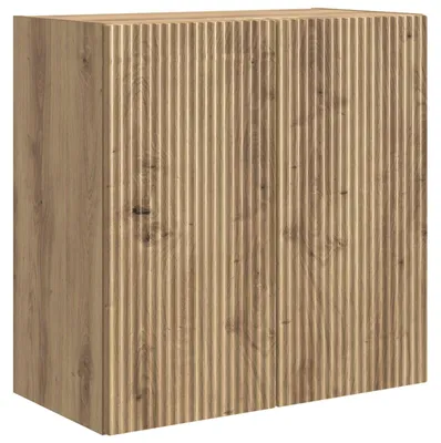 Image de vidaXL Armoire murale en chêne Artisan 59 x 31 x 60 cm, aggloméré