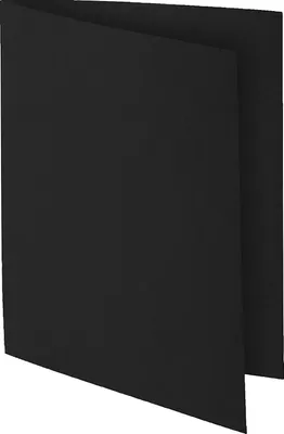 Produktbild von EXACOMPTA Aktendeckel ROCK'S DIN A4 schwarz 210 g/qm 100 Aktendeckel