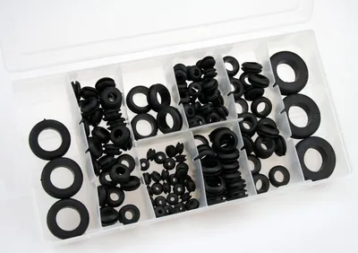 Produktbild von Planenösen Set Gummiösen Planen Gummi Ösen 140 teiliges Sortiment