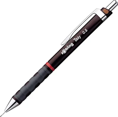 Immagine prodotto di matita a mina fine rotring Tikky 0,5 mm, rosso vino