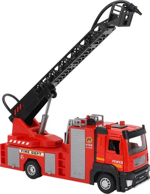 Immagine prodotto di Scala antincendio giocattolo con suono, luce, funzione di spruzzo d'acqua, motore in lega per i più piccoli