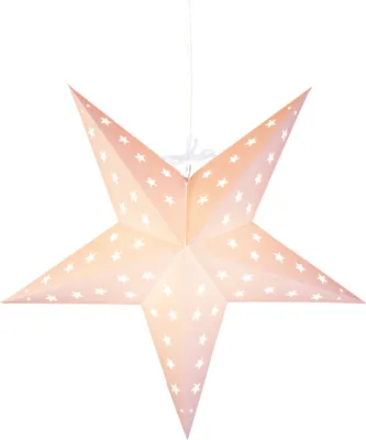 Zdjęcie produktu dla Gwiazda wisząca biała LEO 43 cm
