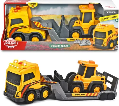 Obrázok produktu pre Volvo Truck Team 32Cm Light Sound Construction Dickie