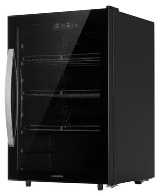 Obrázek produktu pro Klarstein Beersafe 5XL, lednice, 148 l, 3 police, panoramatické skleněné dveře, nerezová ocel