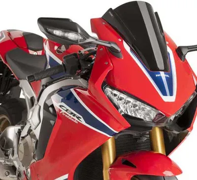 Produktbild von Puig Z-racing Honda Cbr1000rr Fireblade/sp/sp2 Windschutzscheibe Schwarz Schwarz One Size