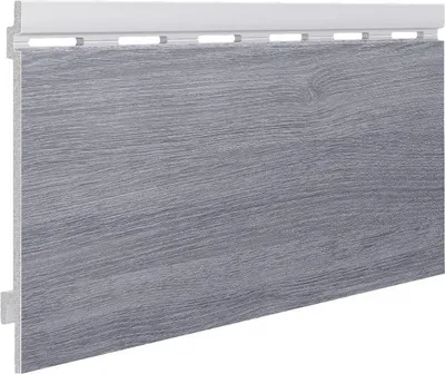 Produktbild von VOX Fassadenverkleidung aus PVC 2,95m - Paneele FS-201 CX - Holzoptik - Beton Eiche