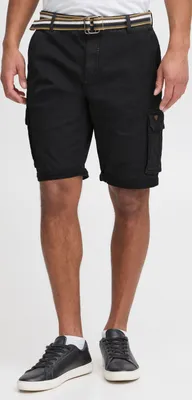 Produktbild von Blend BHBrian Herren Cargo Shorts Bermuda kurze Hose mit Gürtel Cargotaschen Eingriffstaschen Gesäßtaschen Baumwollmischung Regular fit