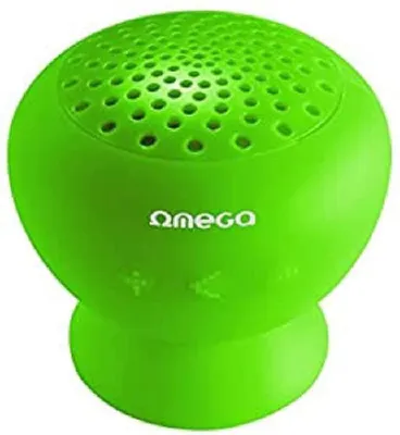 Produktbild von Omega OG46GR Portable Bluetooth Speaker – Mono – 3W RMS – Green – USB Rechargeable