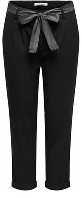 Produktbild von Damenhose Only Rita elegant schwarz an der Taille gebunden S