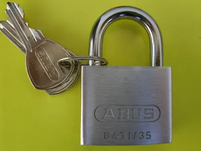 Produktbild von Abus Vorhangschloss Titalium 64TI35 Gleichschliessend