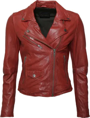 Produktbild von JCC Lederjacke 8007 Damen red L