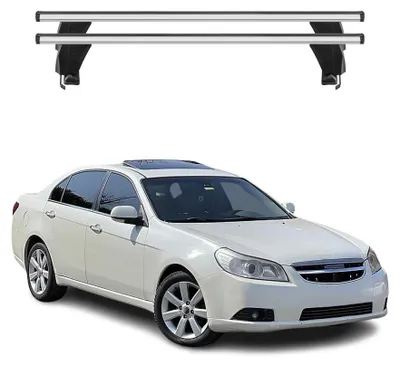 Produktbild von Menabo Dachträger Grundträger für Chevrolet Epica 2005-2011 Alu Grau 2tlg, KI-generiertes Bild