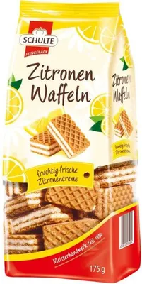 Produktbild von Schulte Zitronen-Waffeln, 175g