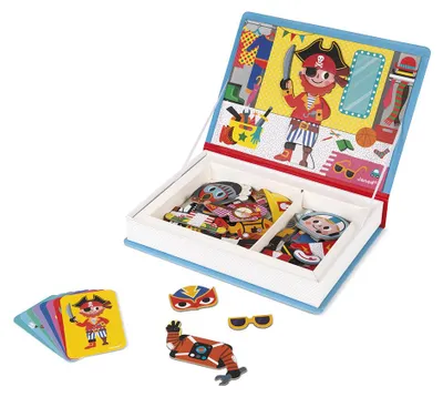 Produktbild von JANOD Magnetibook Dressing - Jungen