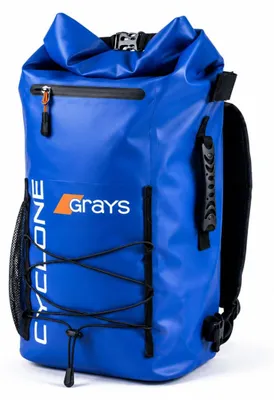 Imagen del producto de Mochila impermeable para hockey Grays - Cyclone WP, 46x26x18 cm, color azul. Bolsa de deporte