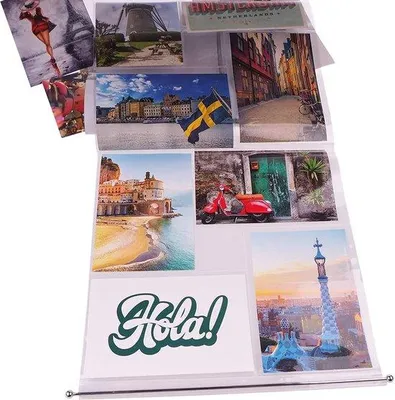 Produktbild von Famanu Fotowand Collage - 138 x 27 cm, für 10 Fotos